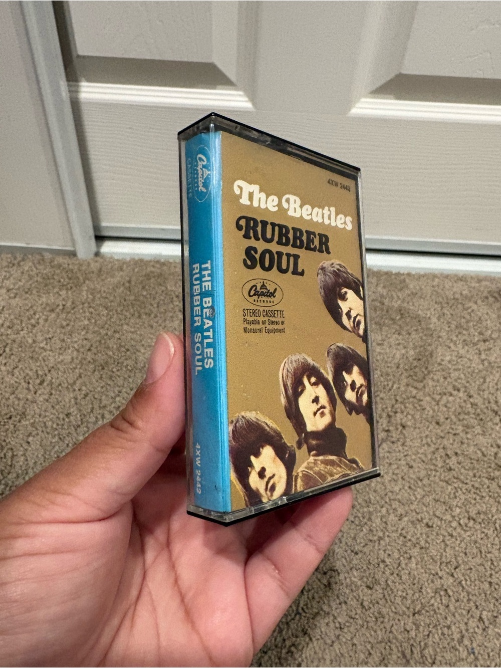 The Beatles Rubber Soul Cassette Tape Capitol Records 4XW 2442 - Picture 7 of 13